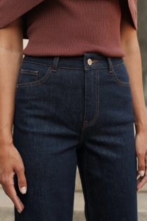 Jeans Loane a revers denim stone