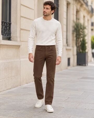 Jeans Mustang Style Tramper Straight Choco