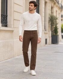 Jeans Mustang Style Tramper Straight Choco