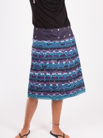 Jupe loosing fabrik bleue longue