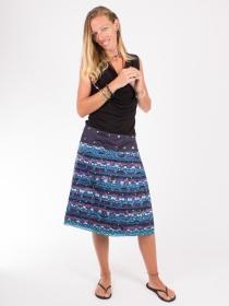 Jupe loosing fabrik bleue longue