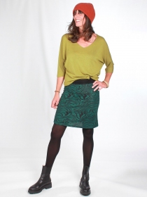 Jupe Rosita mi-longue Zebra