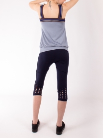 Legging Lazer cut Navy