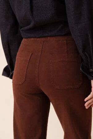 Pantalon � pont Victorine Paprika