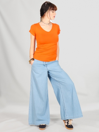 Pantalon aqua light denim