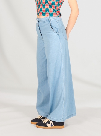 Pantalon aqua light denim