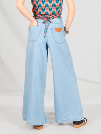 Pantalon aqua light denim