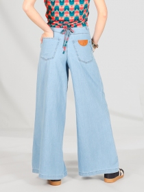 Pantalon aqua light denim