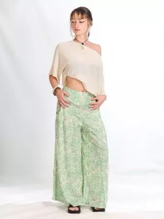 Pantalon Calypso Calathea vert