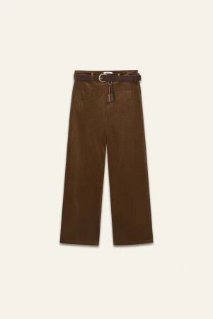 PANTALON CANELLE OLIVE