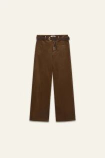 PANTALON CANELLE OLIVE