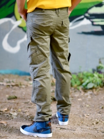 Pantalon Cargo Adven Brandit Homme vert kaki