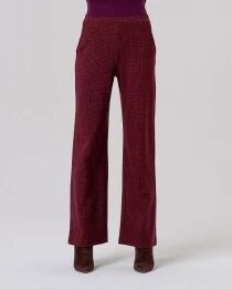 Pantal&oacute;n droit Morado