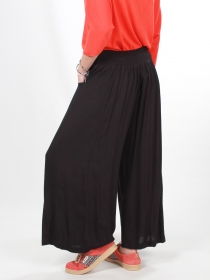 Pantalon évasé Noir