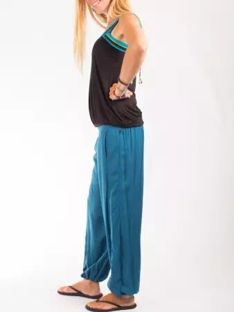 Pantalon Guarani Bleu petrol