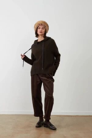 PANTALON NORA CHOCOLAT