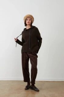 PANTALON NORA CHOCOLAT