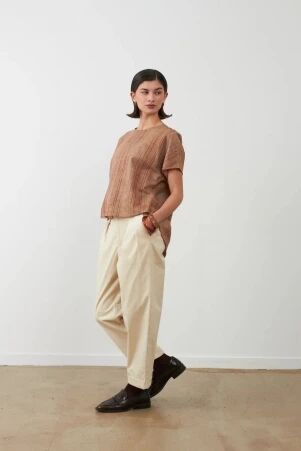 PANTALON NORA ECRU