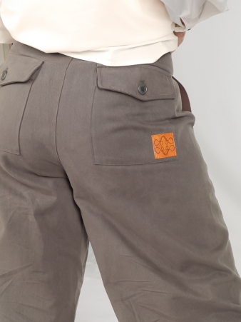 Pantalon Pia gris/bleu