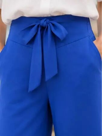 Pantalon Tao Bleu royal