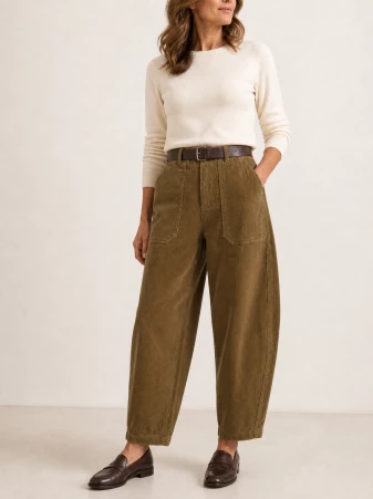 Pantalon velours barrel Pallude