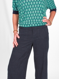 Pantalon velours marine