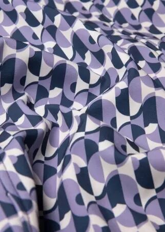 Parka Wild weather blue romantic mosaic