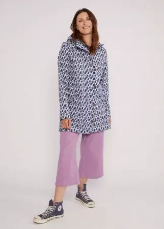 Parka Wild weather blue romantic mosaic