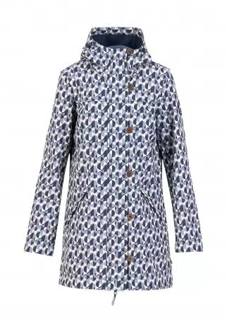 Parka Wild weather blue romantic mosaic