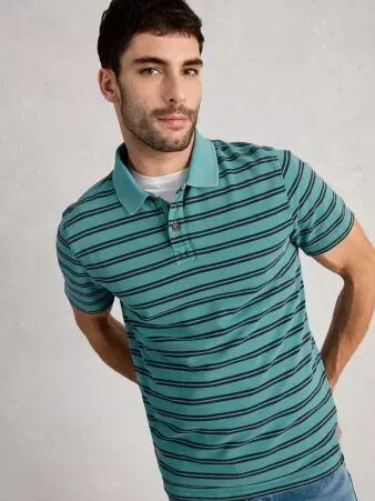 Polo rayures bleu