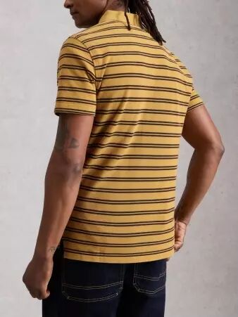 Polo rayures jaune