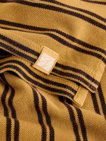 Polo rayures jaune