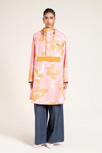 Poncho imperm&eacute;able avec poche avant Gabriel sunset bloom