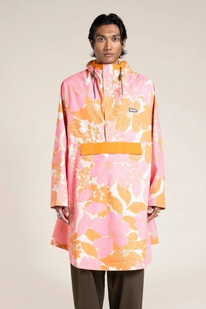 Poncho imperm�able avec poche avant Gabriel sunset bloom