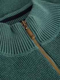 Pull à col camionneur Attadale Vert amande