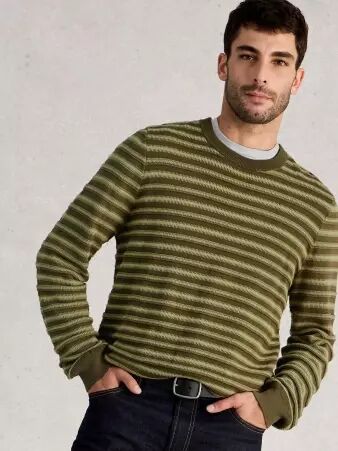 Pull Attadale rayures vertes