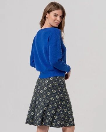 Pull col bateau Azul Cobalto