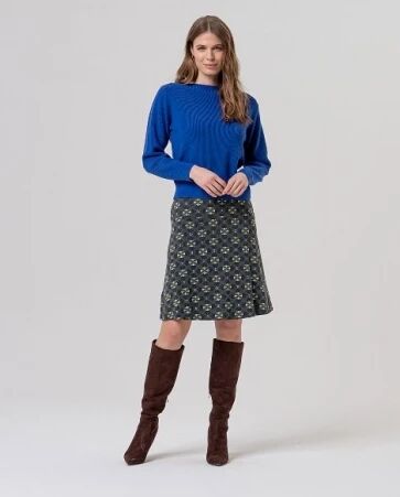 Pull col bateau Azul Cobalto