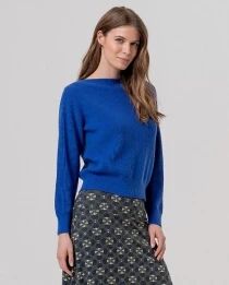 Pull col bateau Azul Cobalto