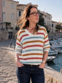 Pull cricket crochet ciel