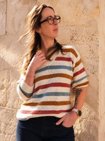 Pull cricket crochet ciel