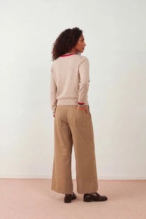 PULL CRIQUETTE BEIGE