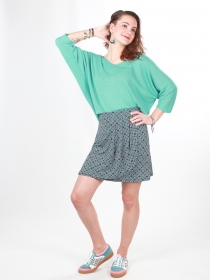 Pull Liza turquoise clair