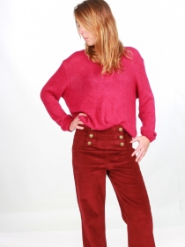 Pull Myrrha baby alpaga Prune