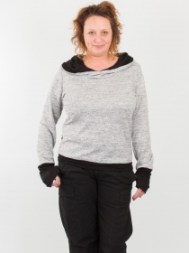 Pull witch Gris chiné