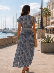 Robe Artemis Blue pampas