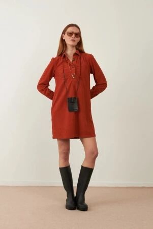 ROBE BETTY TERRACOTTA