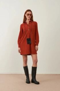 ROBE BETTY TERRACOTTA