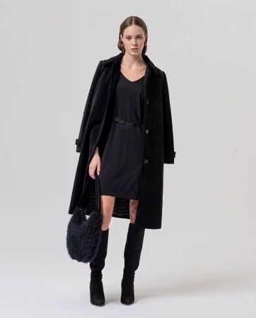 Robe ceintur�e Negro