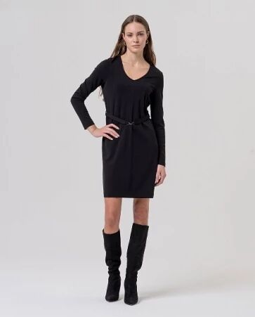 Robe ceintur�e Negro